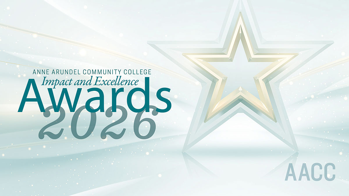 Impact and Excellence Awards with AACC logo and a star in the background